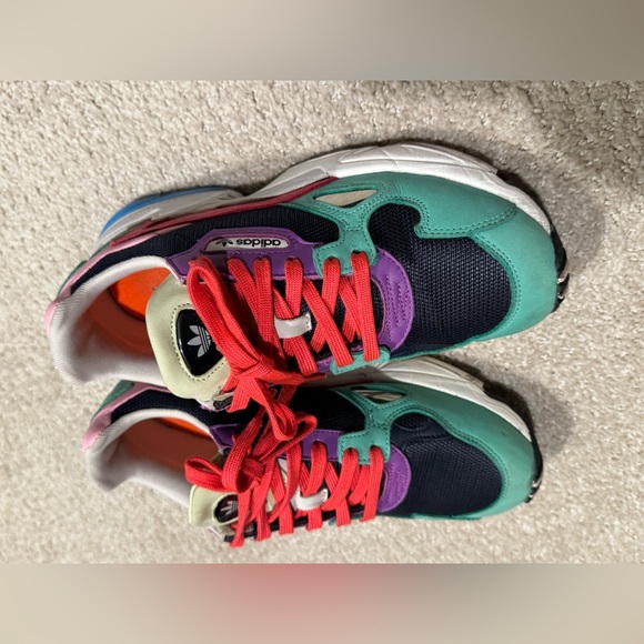 Adidas Women tenis shoes size 7.5 -Falcom Multicolor - Picture 5 of 5